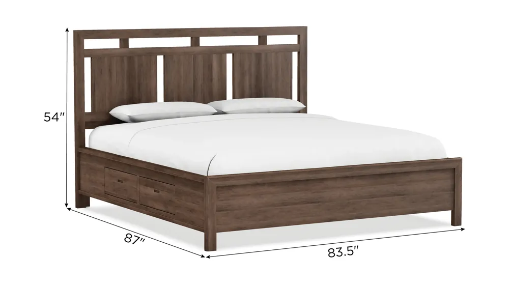 Urbane High-Profile Bed Dimensions