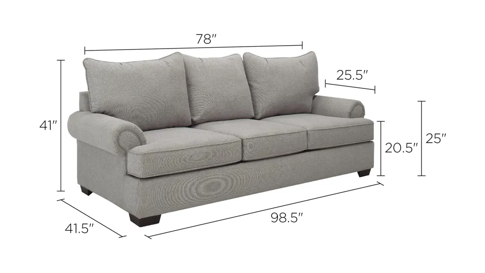 Caldwell Sofa Dimensions