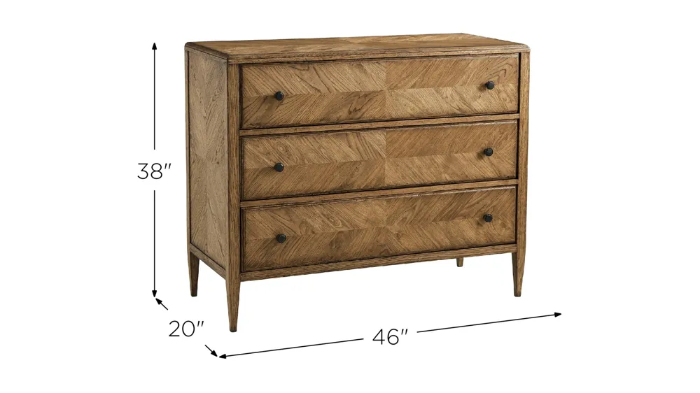 Nova  Chest of Drawers Dimensions