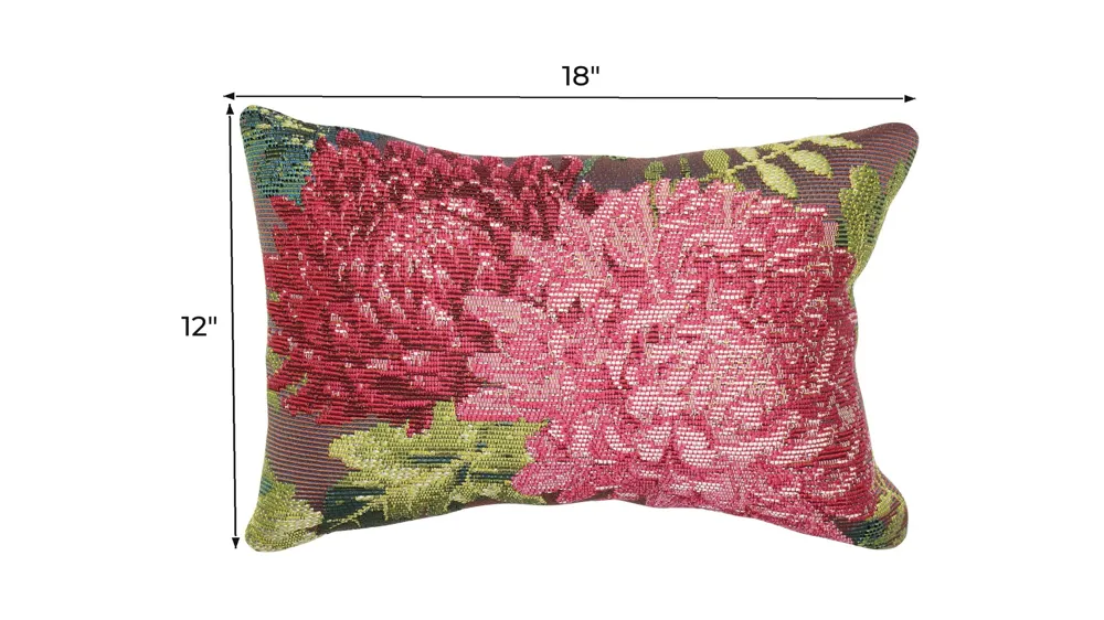 Marina Mums Accent Pillow Dimensions