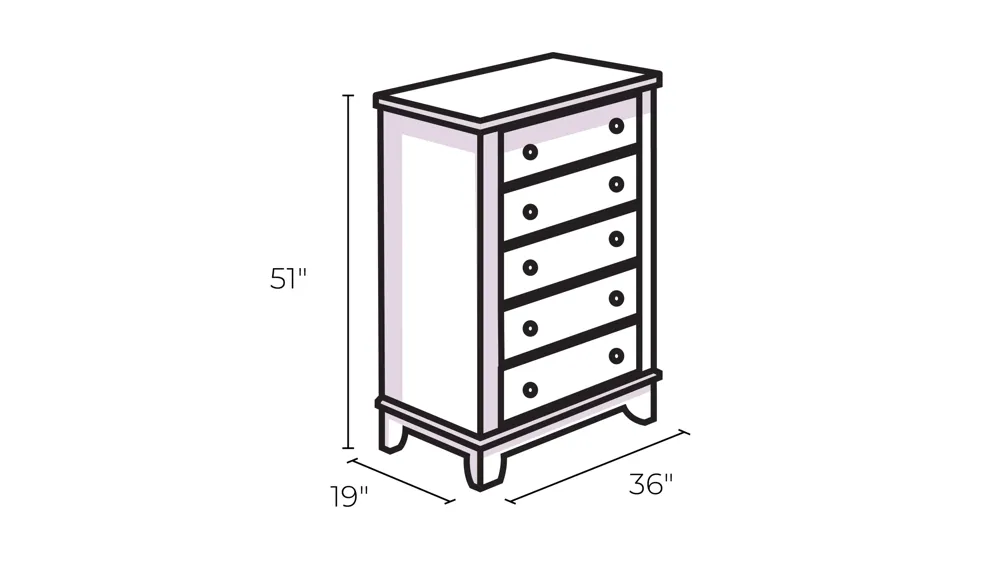 Bella Chest Dimensions