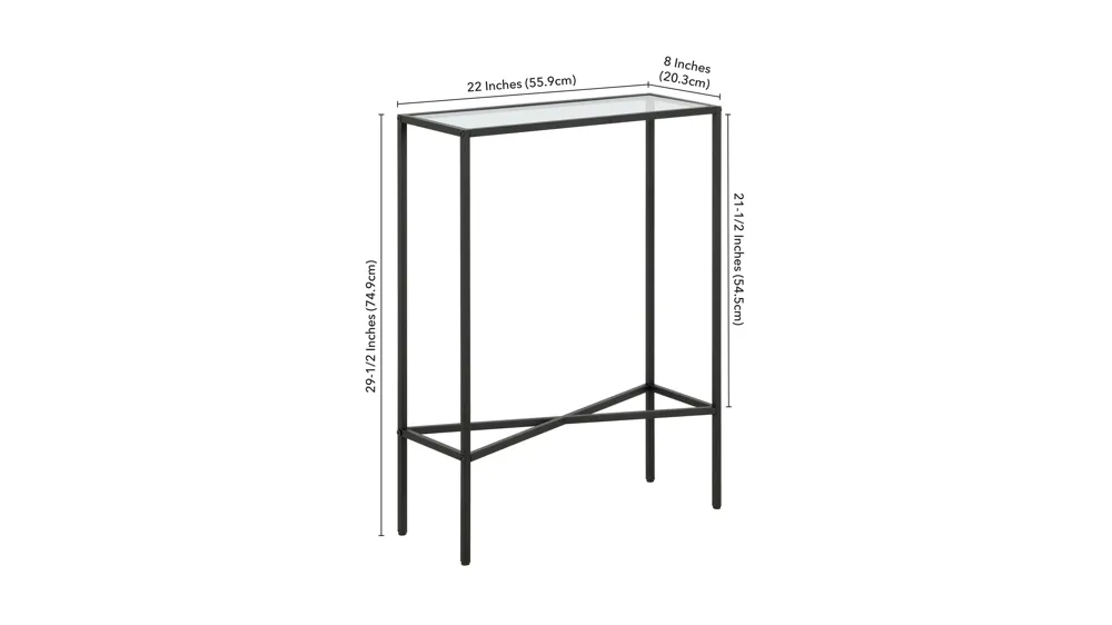Eden Console Table Dimensions