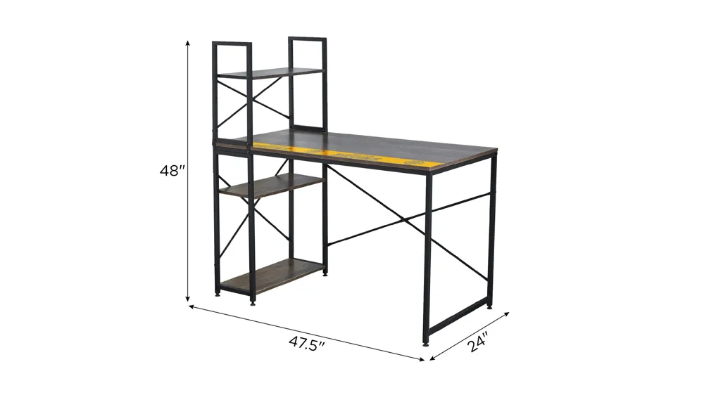 NHL Metal Office Desk Dimensions