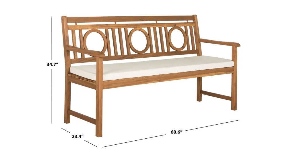Layli 3 Seat Bench Dimensions