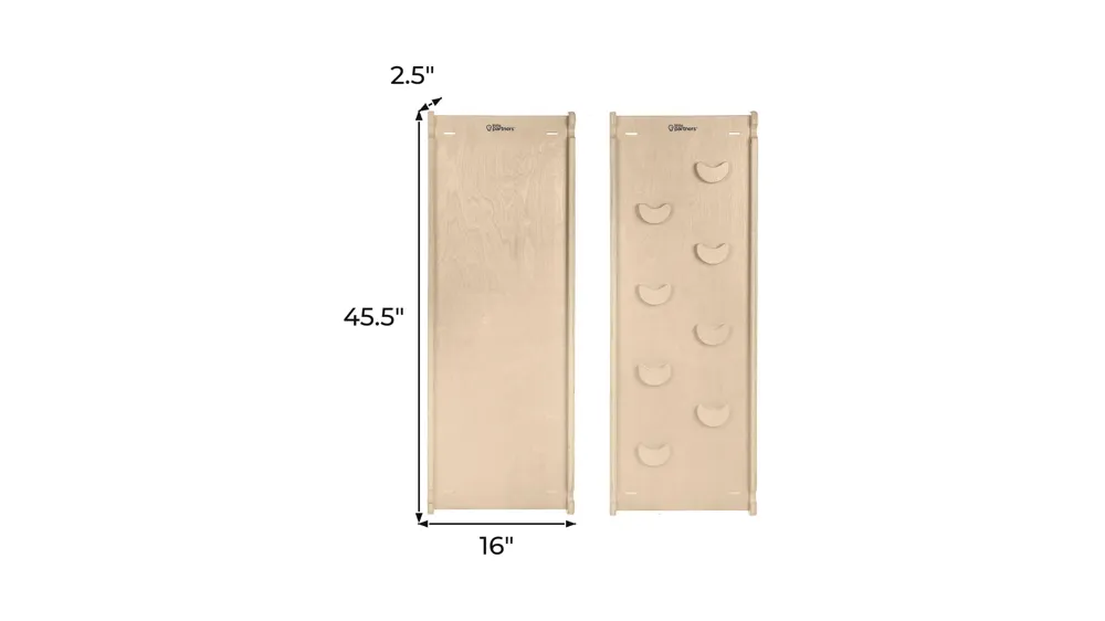 Little Partners 2-in-1 Climbing Ramp/Slide Dimensions