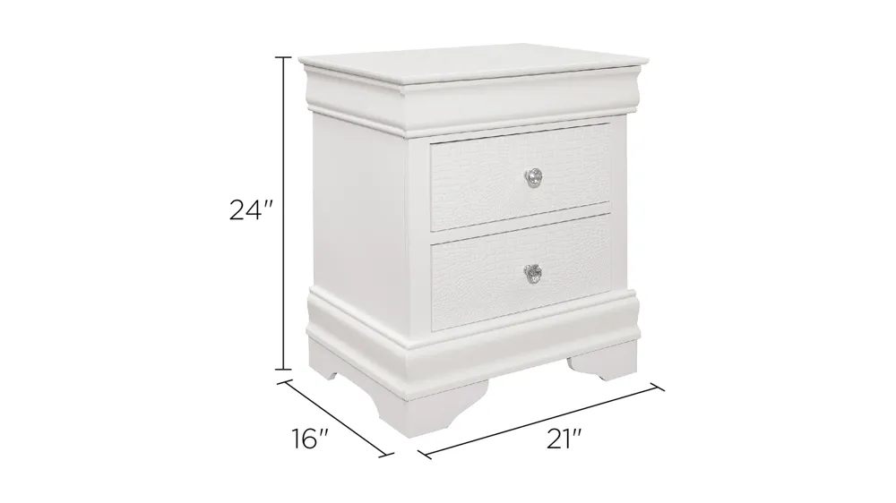 Whiting Nightstand Dimensions
