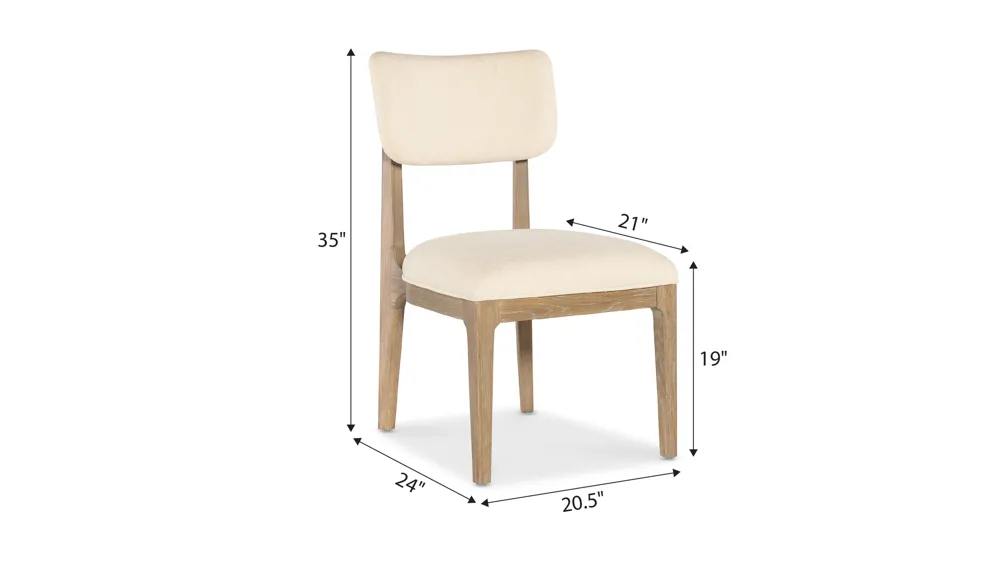 Banyon Bay Side Chair - Set of 2 Dimensions