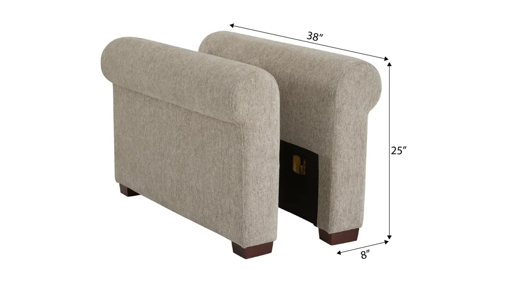 Juniper Set of Roll Arms Dimensions