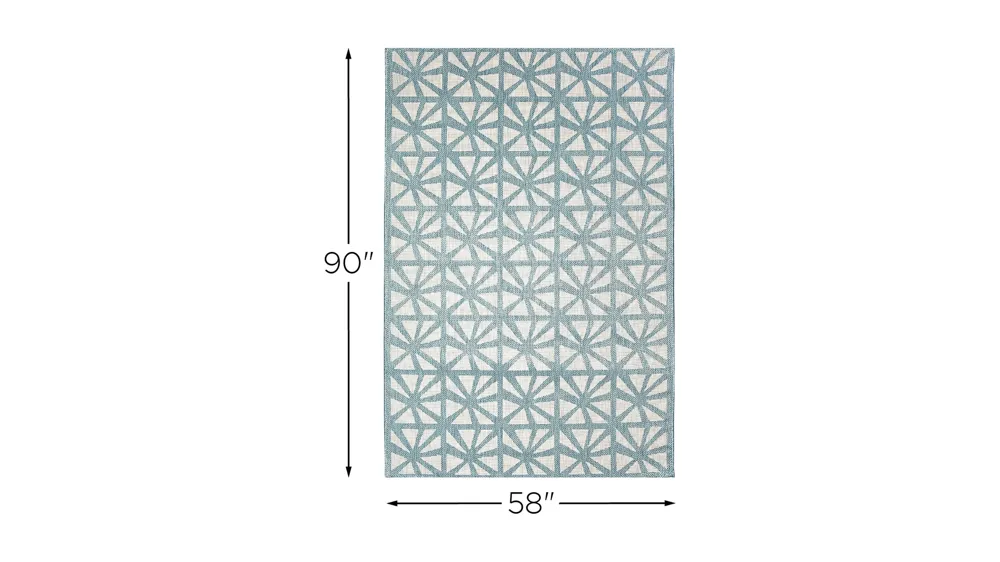 Carmel Tonga Tile Indoor/Outdoor Rug Dimensions
