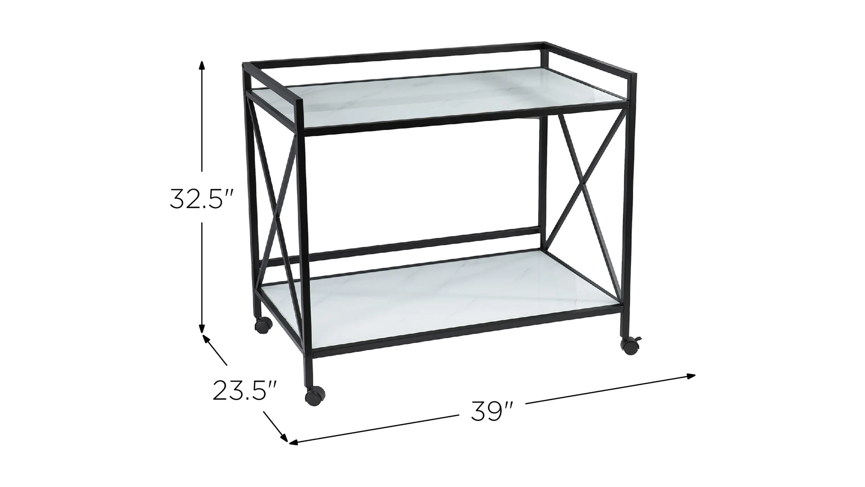 Hardwig Bar Cart - Thumbnail 4