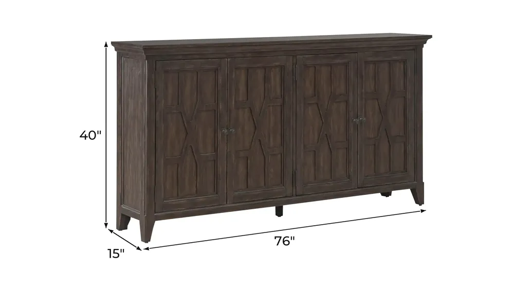 Paradise Valley Hall Buffet Dimensions