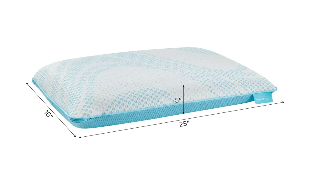 Tempur-Pedic Breeze ProLo 2.0 Pillow Dimensions