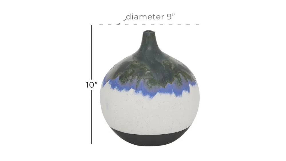 Ivy Collection Ryott Vase Dimensions