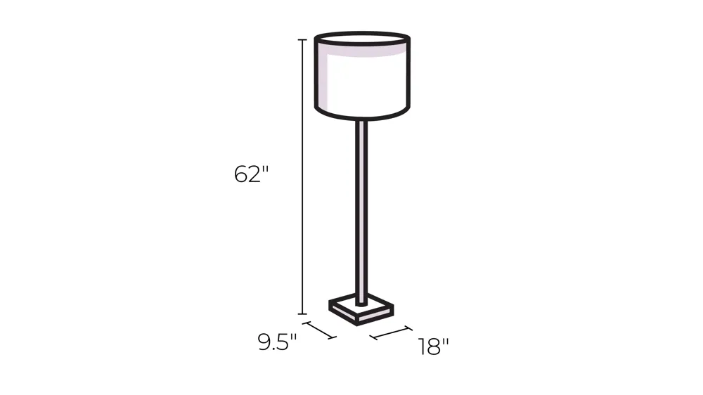 Torc Floor Lamp Dimensions
