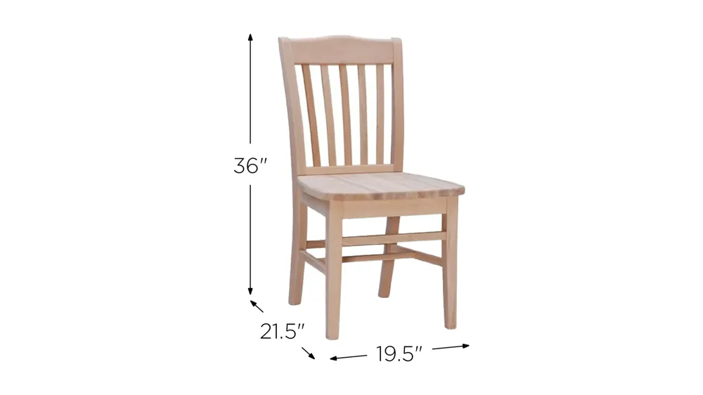Bramwell Dining Chair - Set of 2 Dimensions