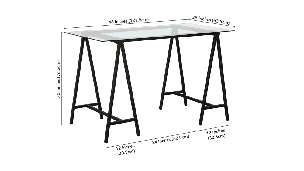 Tulsa Writing Desk Dimensions