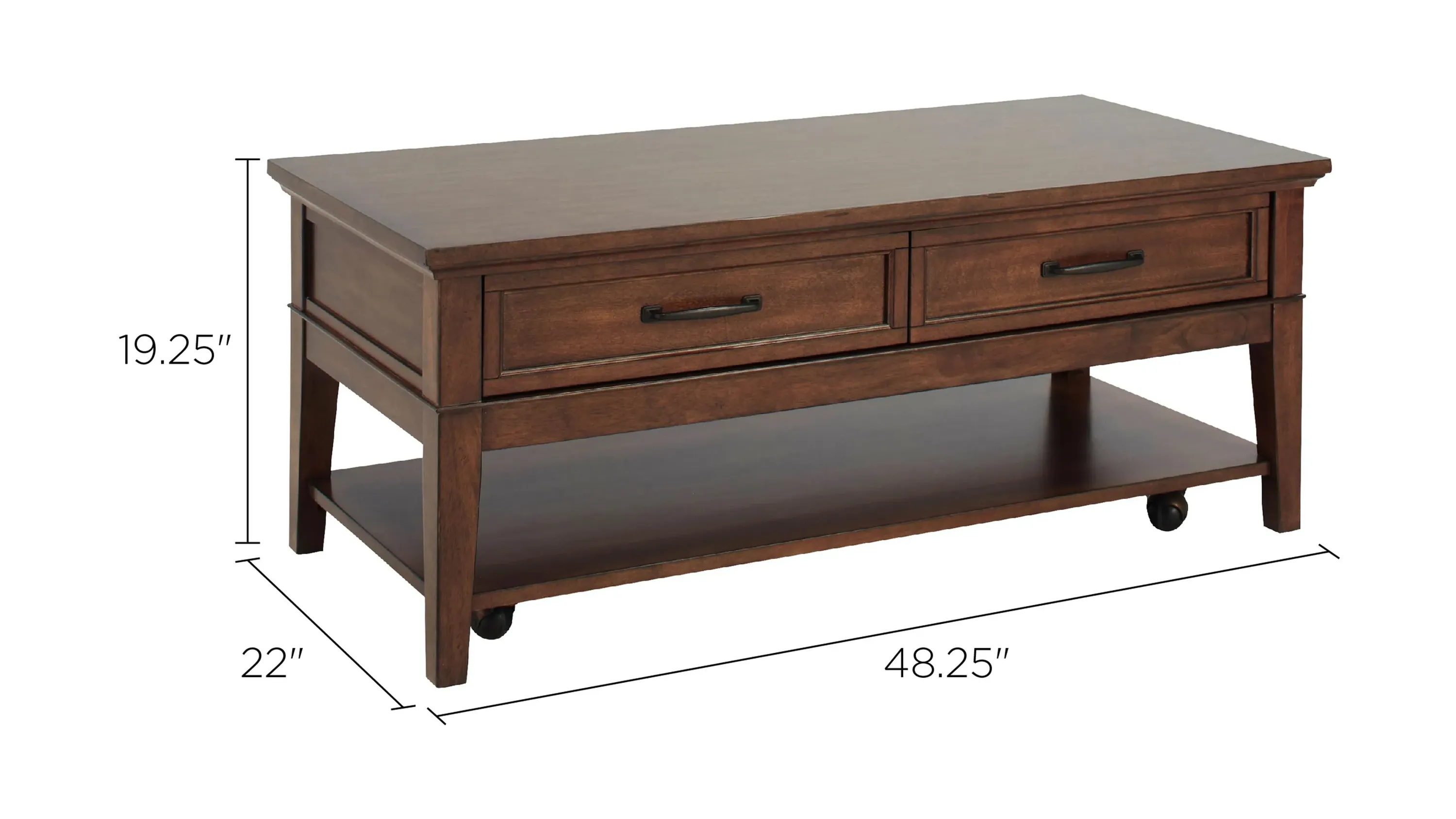 Trenton Rectangular Cocktail Table | Raymour & Flanigan