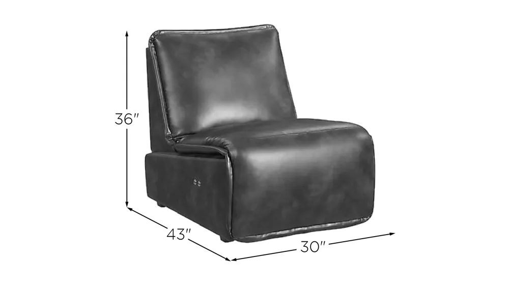 Cortney's Collection Power Motion Recliner Dimensions