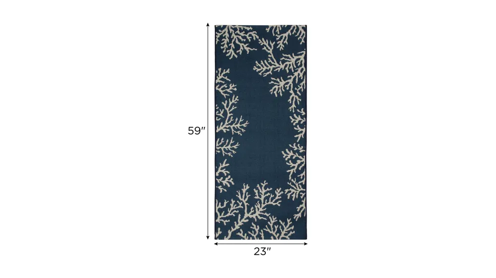 Esencia Coral Edge Indoor/Outdoor Mat Dimensions