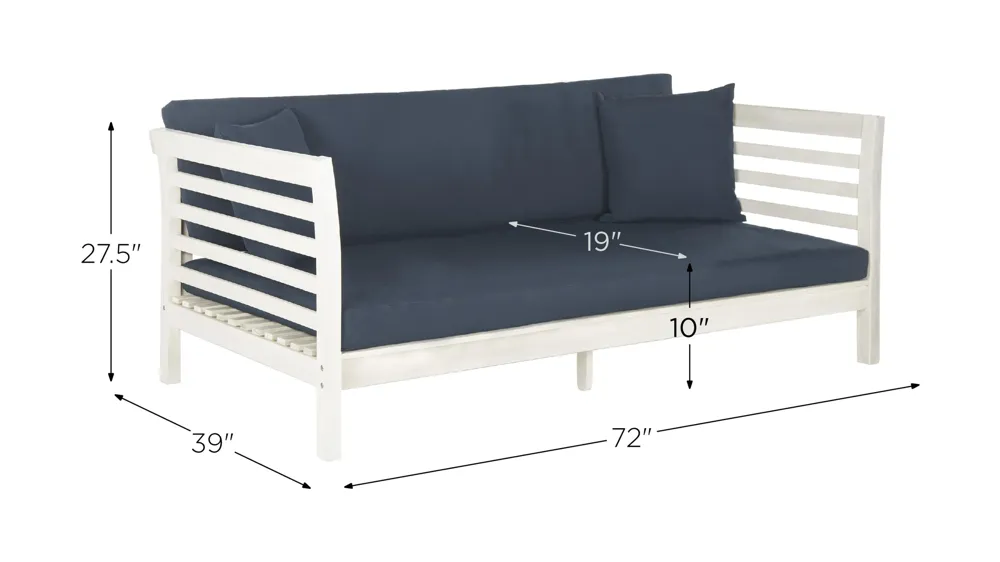 Moore Daybed Dimensions