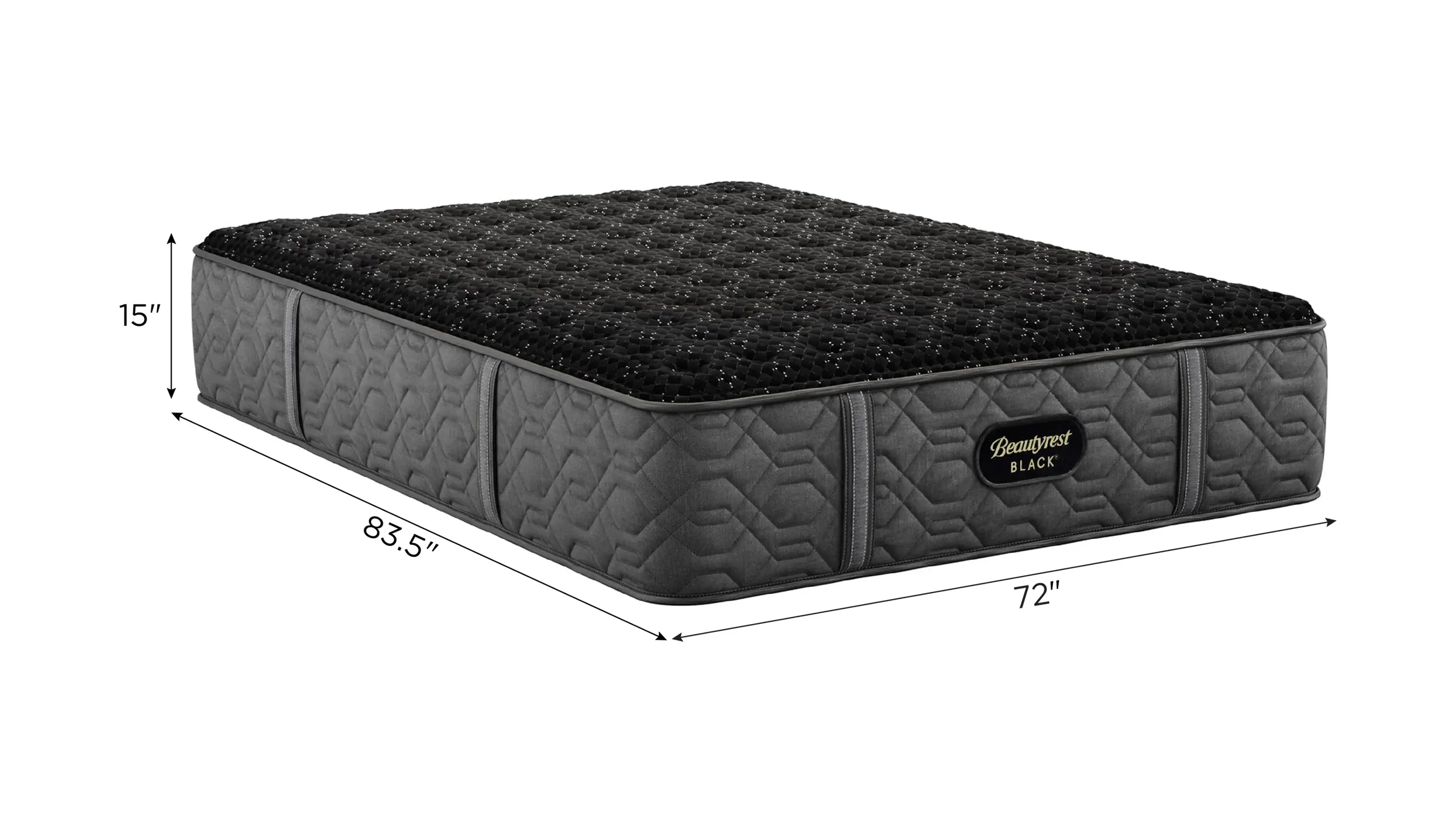 Beautyrest Black Series Three Firm Full Mattress Set - Thumbnail 4