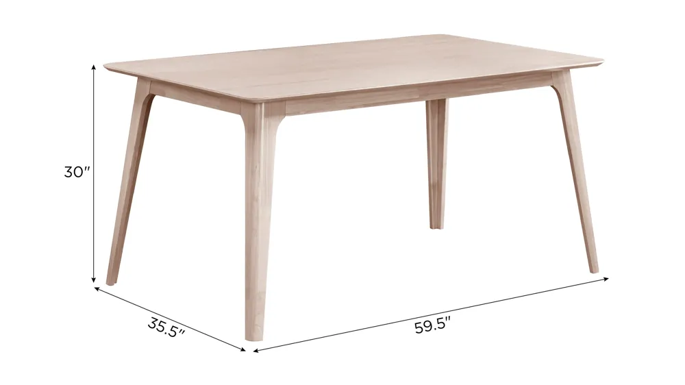Oscar Dining Table Dimensions