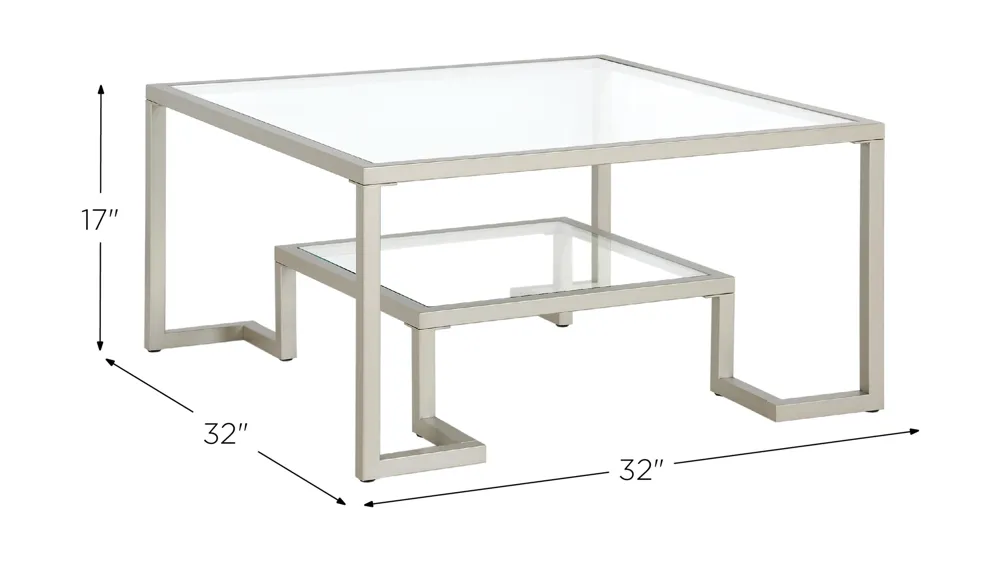Anne Square Coffee Table Dimensions
