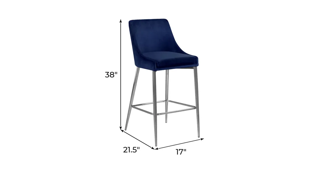 Karina Stool - Set of 2 Dimensions