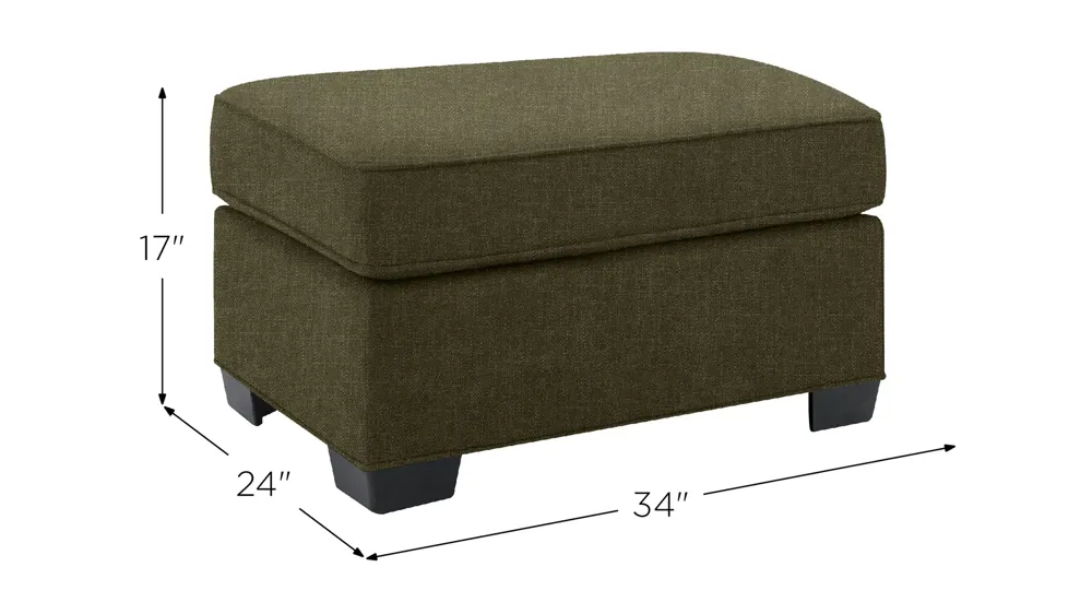 Wellsley Ottoman Dimensions