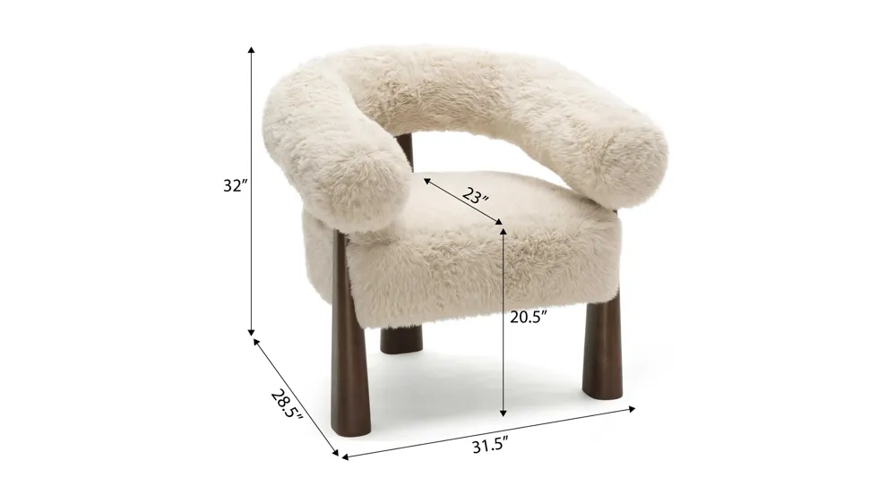 Spara Accent Chair Dimensions