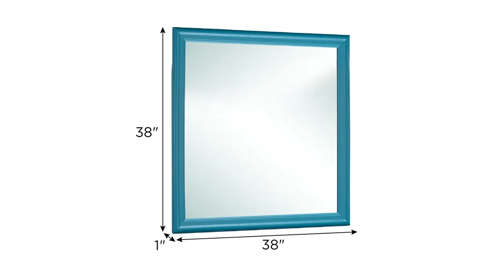 Rossie Bedroom Dresser Mirror Dimensions