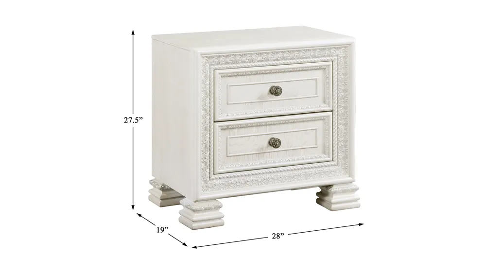 Jasper Nightstand Dimensions