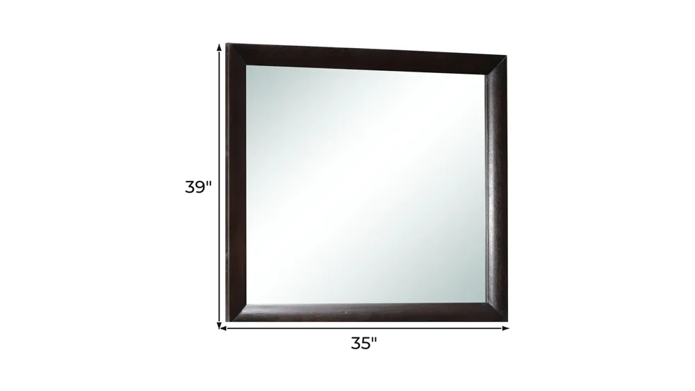 Marilla Bedroom Dresser Mirror Dimensions