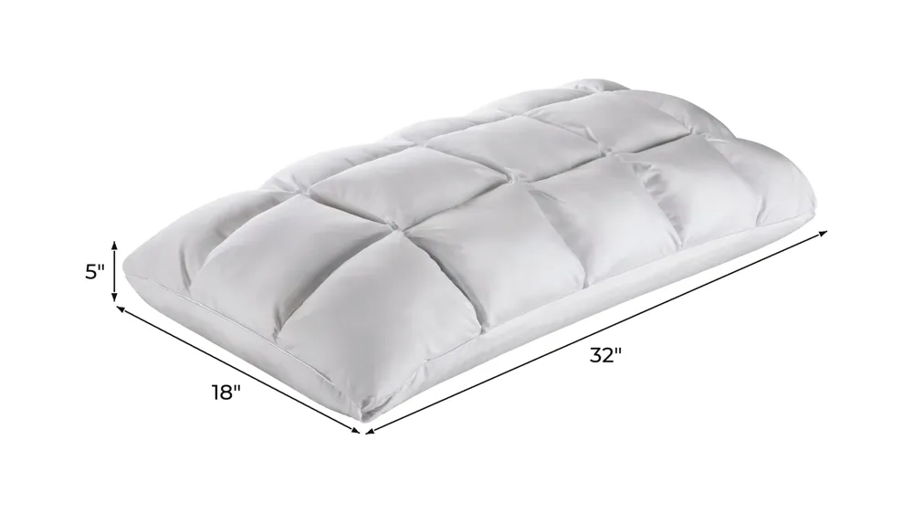 PureCare Cooling SoftCell Chill Latex Pillow Dimensions