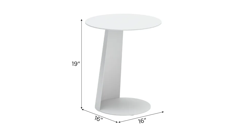 Sunny Isles Side Table Dimensions