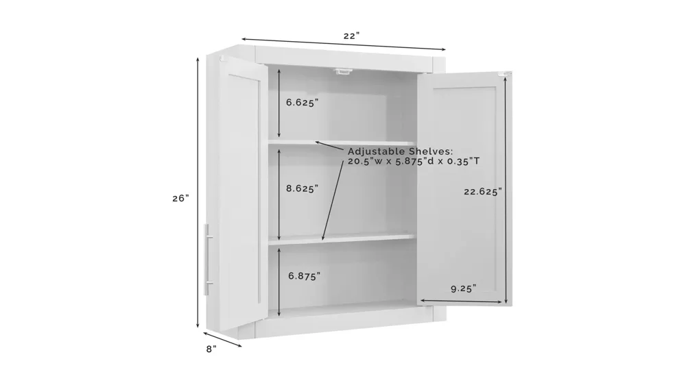 Savannah Wall Cabinet Dimensions
