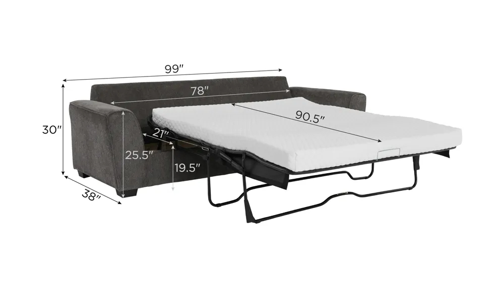 Bray Queen Sleeper Dimensions