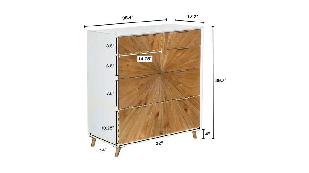 Casablanca Chest Dimensions