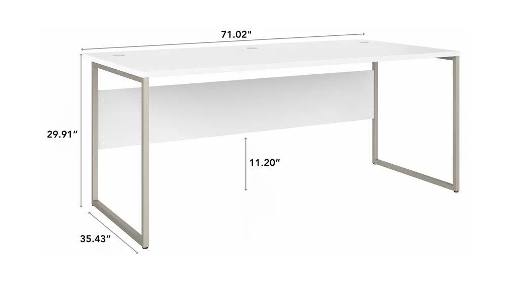 Steinbeck Computer Desk Dimensions