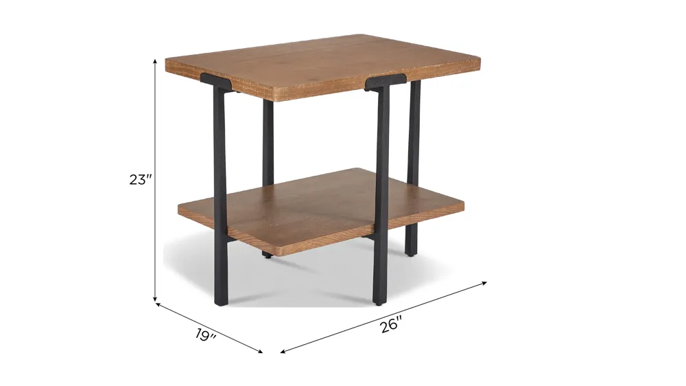 Millwork End Table Dimensions