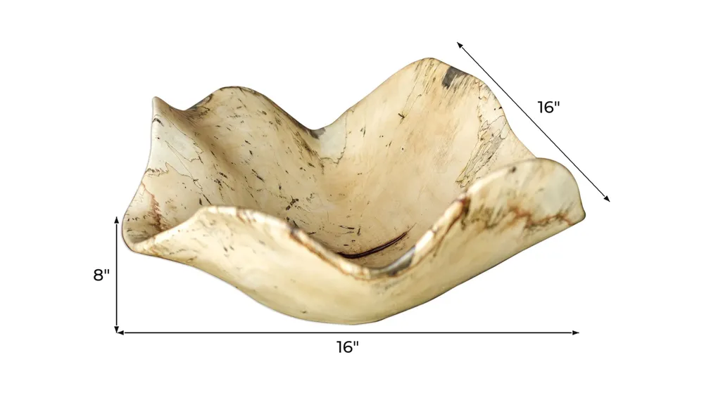 Tamarine Wood Bowl Dimensions