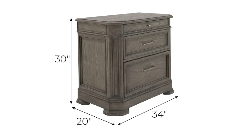 Crystal Falls Lateral File Cabinet Dimensions