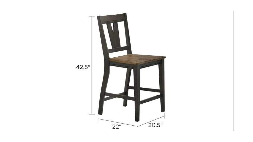 Foster Counter-Height Stools Dimensions