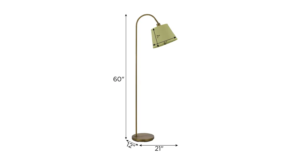 Covington Downbridge Floor Lamp Dimensions