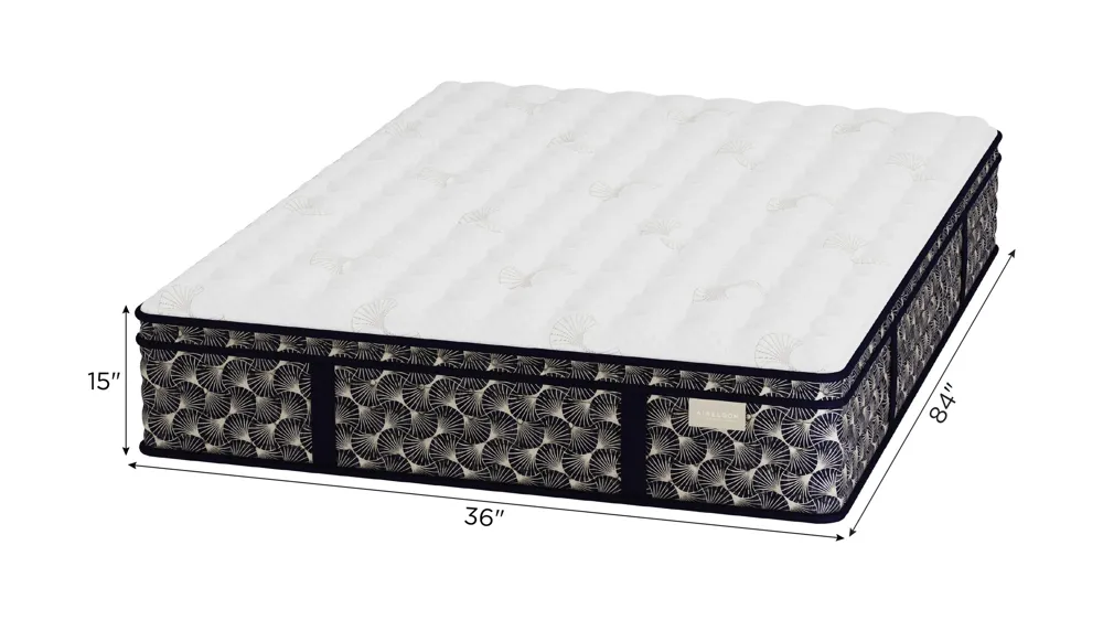 Aireloom Pure Luxury Laguna Beach Plush Mattress Dimensions
