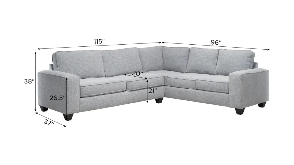 Naples Beach 3-Pc. Outdoor Sectional | Raymour & Flanigan