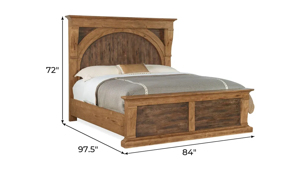 Big Sky King Corbel Bed Dimensions