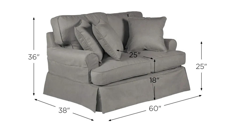 Horizon Loveseat Dimensions