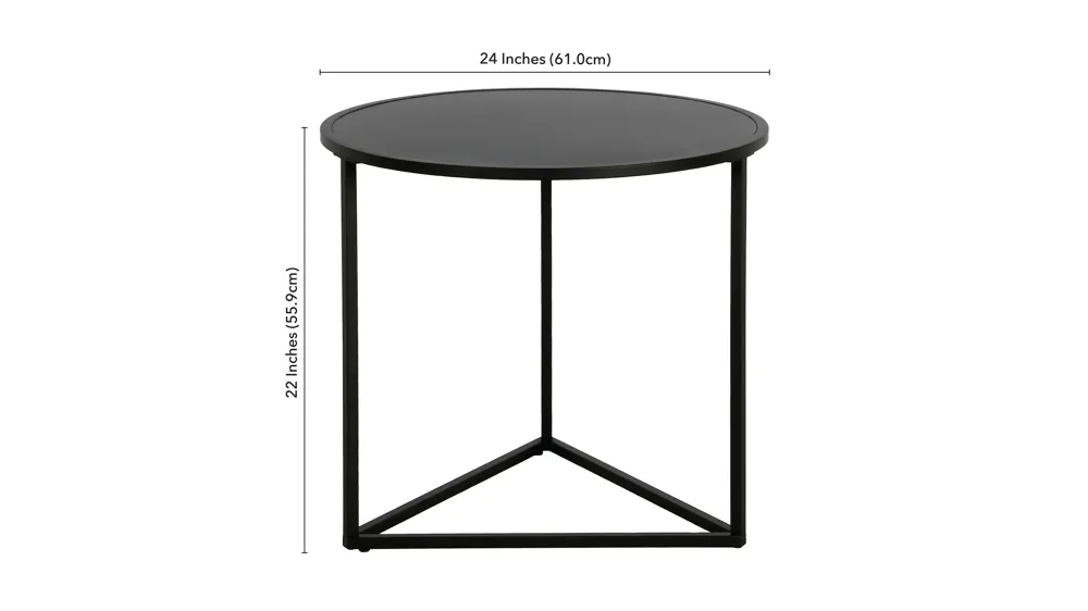 Raya Side Table Dimensions