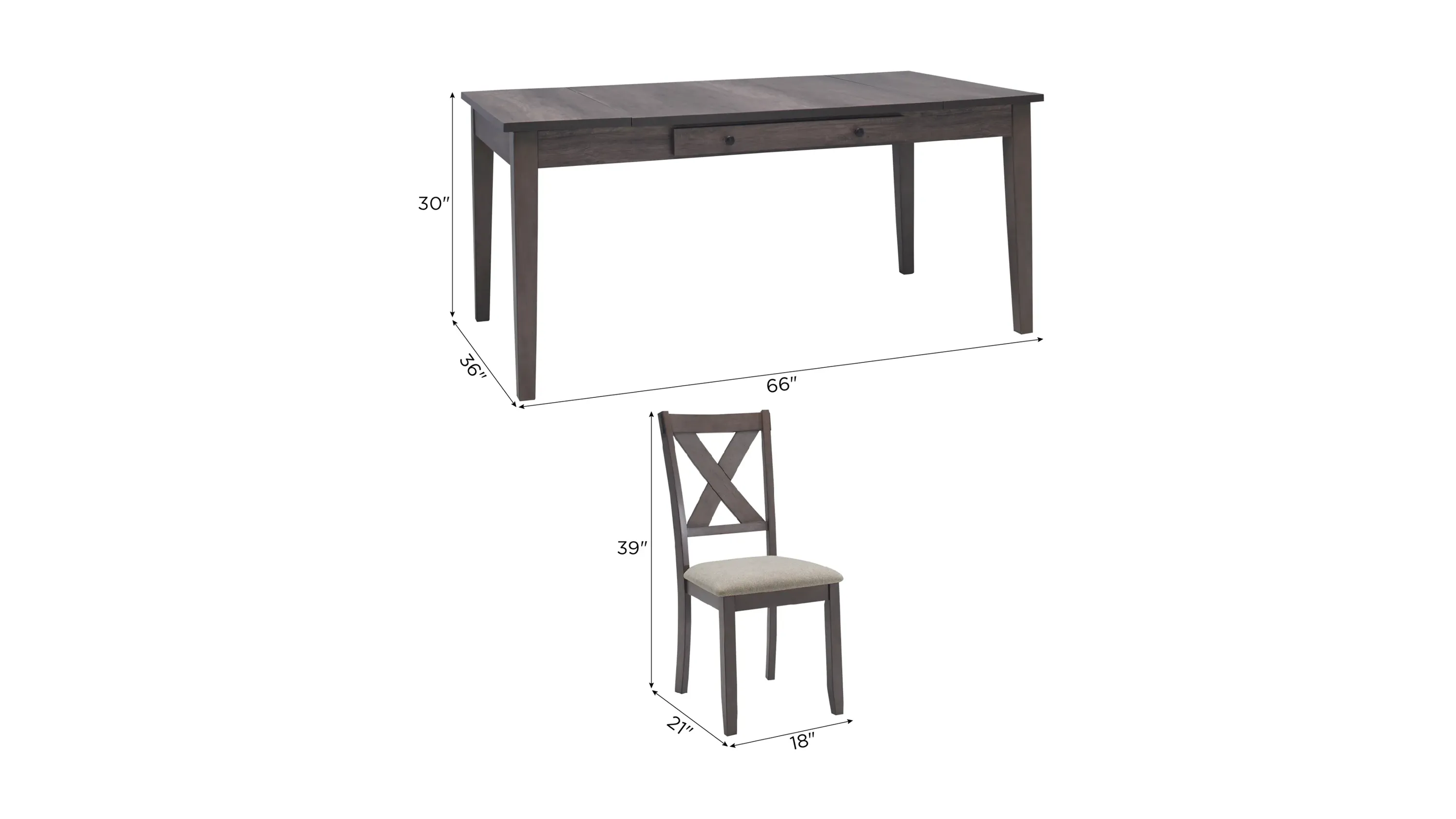 Melvin 7-pc. Dining Set | Raymour & Flanigan